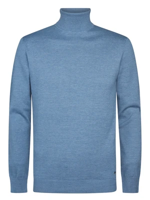 Petrol Men Knitwear Collar Basic M-ROS-KWC260
