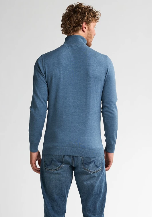 Petrol Men Knitwear Collar Basic M-ROS-KWC260