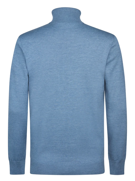 Petrol Men Knitwear Collar Basic M-ROS-KWC260