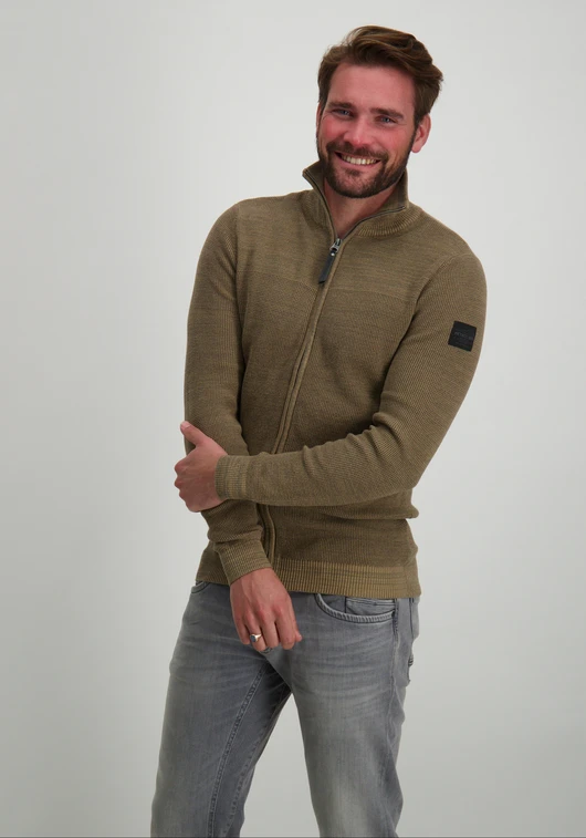 Petrol Men Knitwear Collar Cardigan M-3040-KWC285