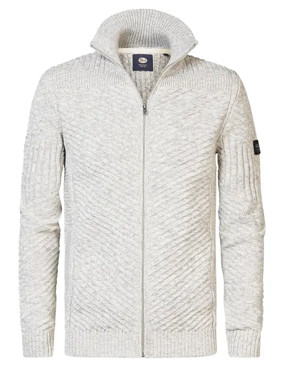 Petrol Men Knitwear Collar Cardigan M-3040-KWC295