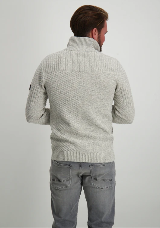 Petrol Men Knitwear Collar Cardigan M-3040-KWC295