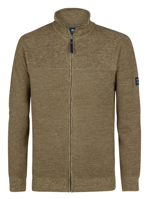 Petrol Men Knitwear Collar Cardigan M-3050-KWC285