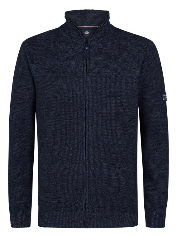 Petrol Men Knitwear Collar Cardigan M-3050-KWC285