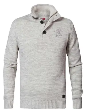 Petrol Men Knitwear Collar M-3020-KWC206