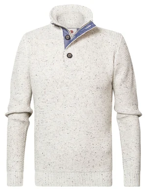 Petrol Men Knitwear Collar M-3020-KWC226