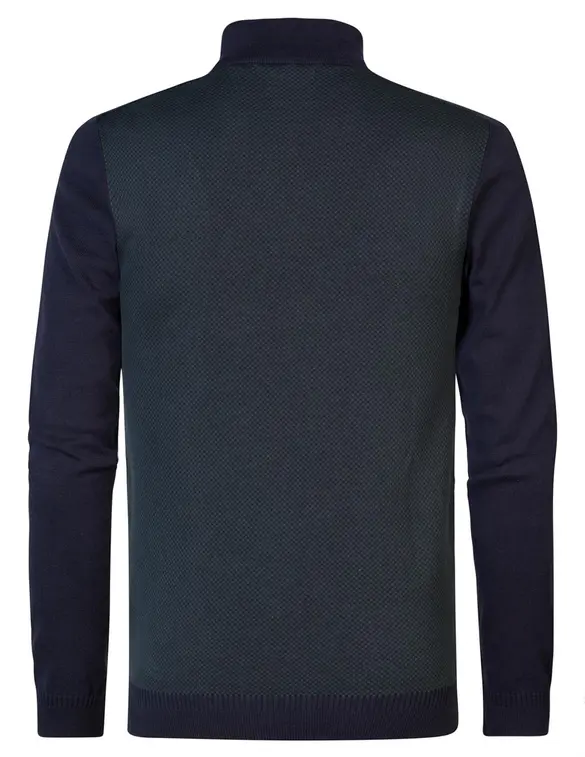Petrol Men Knitwear Collar M-3040-KWC205