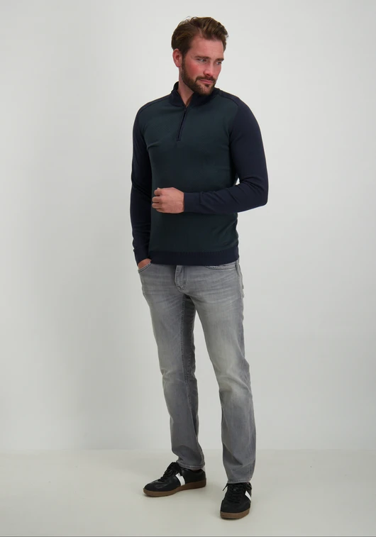 Petrol Men Knitwear Collar M-3040-KWC205