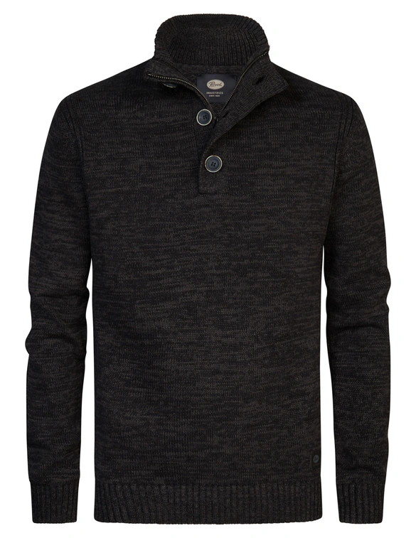 Petrol Men Knitwear Collar M-3040-KWC206