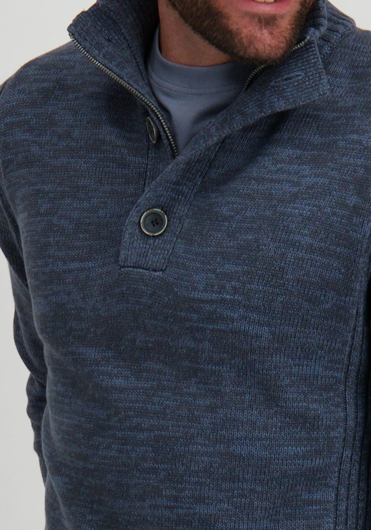 Petrol Men Knitwear Collar M-3040-KWC206