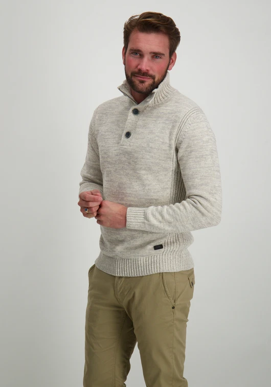 Petrol Men Knitwear Collar M-3040-KWC206