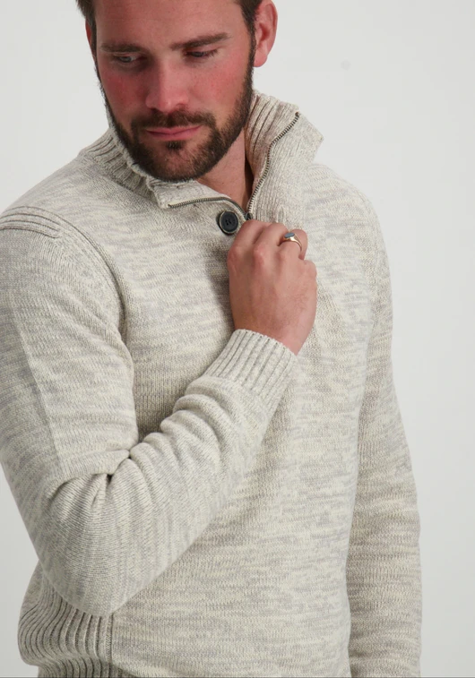 Petrol Men Knitwear Collar M-3040-KWC206