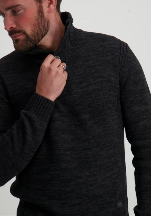 Petrol Men Knitwear Collar M-3040-KWC206