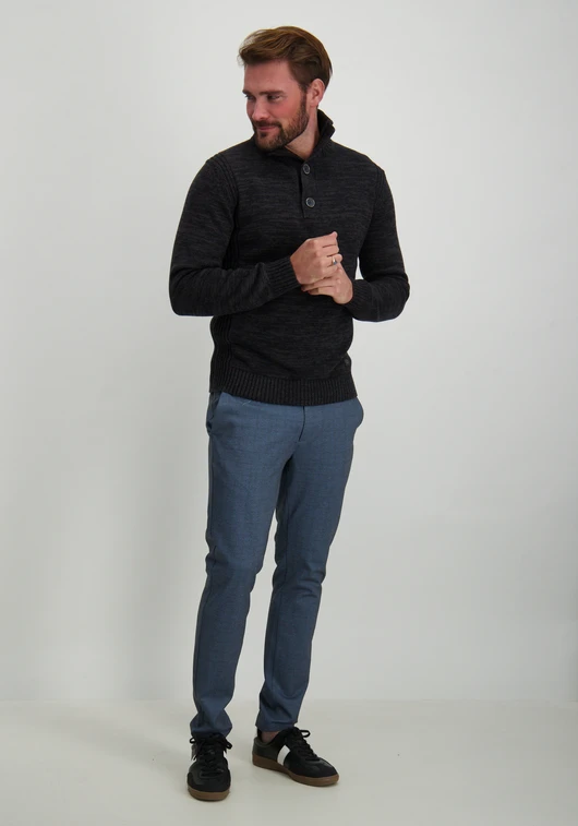 Petrol Men Knitwear Collar M-3040-KWC206