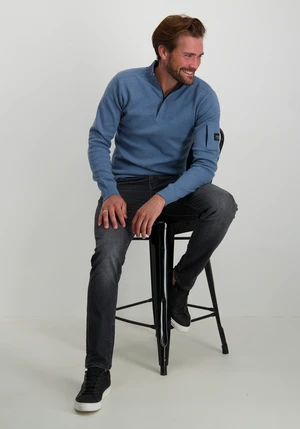 Petrol Men Knitwear Collar M-3040-KWC248