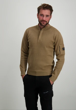 Petrol Men Knitwear Collar M-3040-KWC248