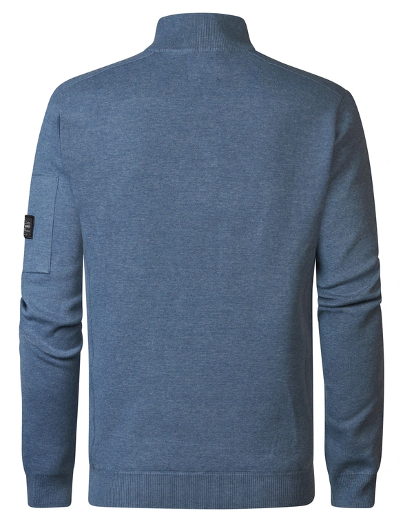 Petrol Men Knitwear Collar M-3040-KWC248