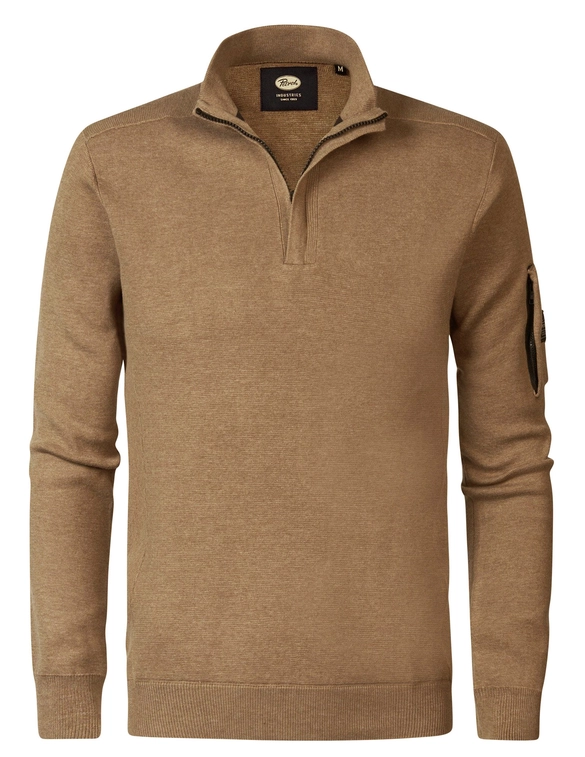 Petrol Men Knitwear Collar M-3040-KWC248