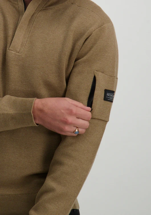 Petrol Men Knitwear Collar M-3040-KWC248