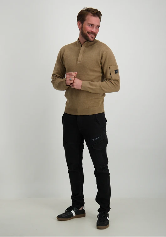 Petrol Men Knitwear Collar M-3040-KWC248