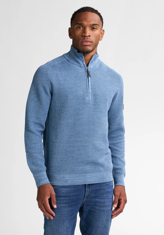 Petrol Men Knitwear Collar M-3050-KWC227