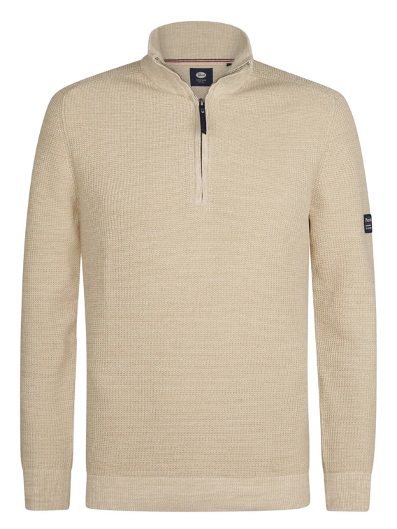 Petrol Men Knitwear Collar M-3050-KWC227