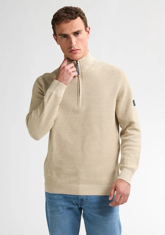 Petrol Men Knitwear Collar M-3050-KWC227