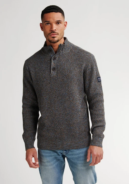 Petrol Men Knitwear Collar M-3050-KWC270