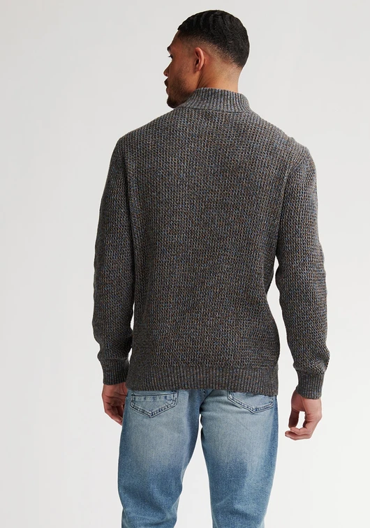 Petrol Men Knitwear Collar M-3050-KWC270