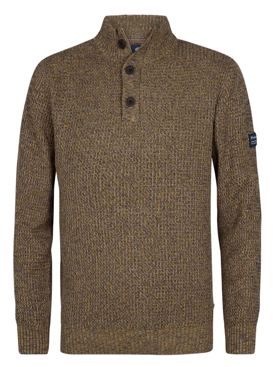 Petrol Men Knitwear Collar M-3050-KWC270