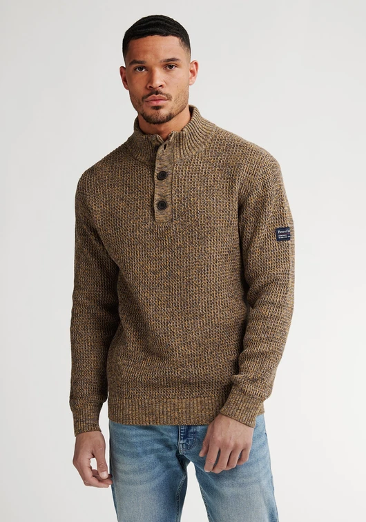 Petrol Men Knitwear Collar M-3050-KWC270