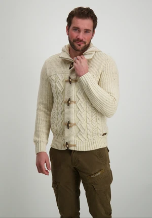 Petrol Men Knitwear Hooded Cardigan M-3040-KWH210