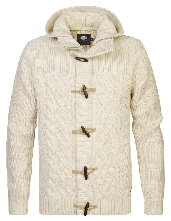 Petrol Men Knitwear Hooded Cardigan M-3040-KWH210