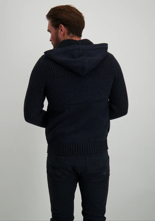 Petrol Men Knitwear Hooded Cardigan M-3040-KWH210