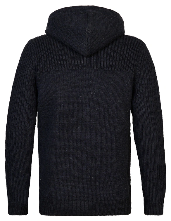 Petrol Men Knitwear Hooded Cardigan M-3040-KWH210