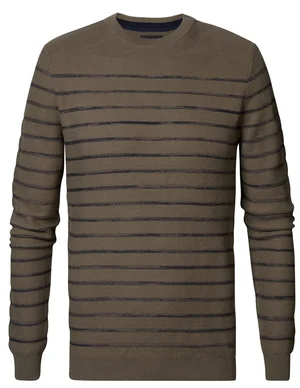 Petrol Men Knitwear Round Neck Basic M-3020-KWR236