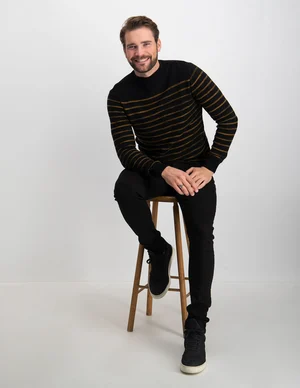 Petrol Men Knitwear Round Neck Basic M-3020-KWR236