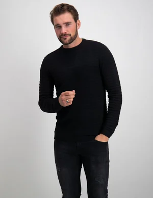 Petrol Men Knitwear Round Neck Basic M-3020-KWR269