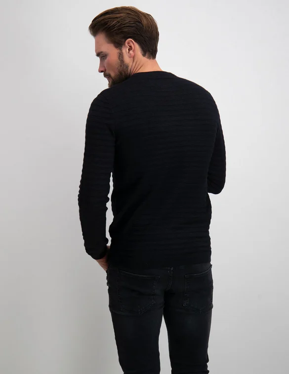 Petrol Men Knitwear Round Neck Basic M-3020-KWR269