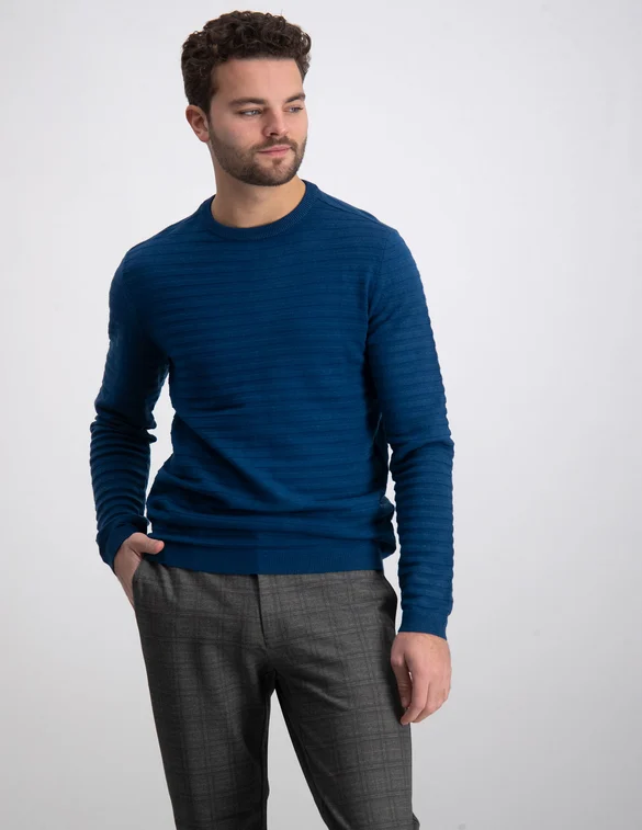 Petrol Men Knitwear Round Neck Basic M-3020-KWR269