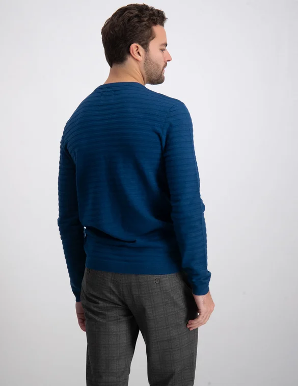 Petrol Men Knitwear Round Neck Basic M-3020-KWR269