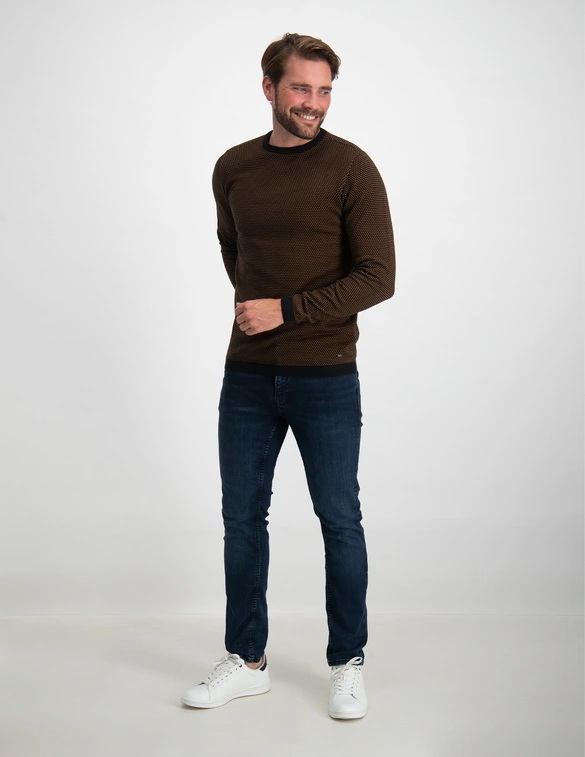 Petrol Men Knitwear Round Neck Basic M-3030-KWR238