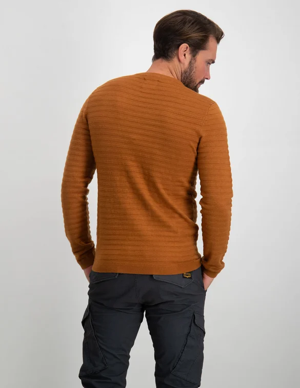 Petrol Men Knitwear Round Neck Basic M-3030-KWR269