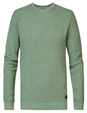 Petrol Men Knitwear Round Neck Basic M-3040-KWR225