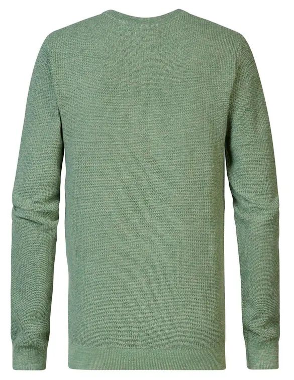 Petrol Men Knitwear Round Neck Basic M-3040-KWR225