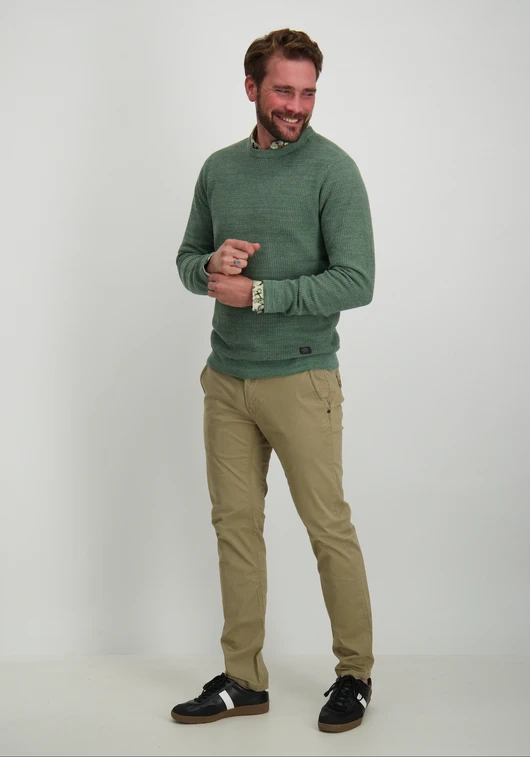Petrol Men Knitwear Round Neck Basic M-3040-KWR225