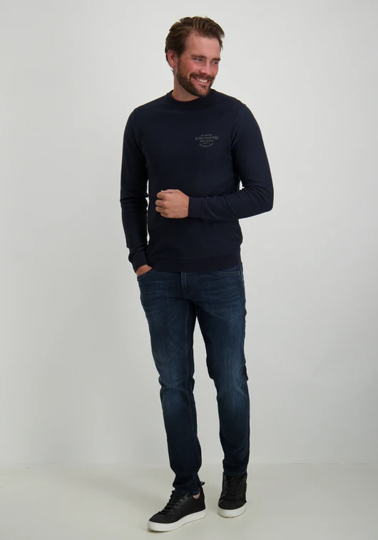 Petrol Men Knitwear Round Neck Basic M-3040-KWR233
