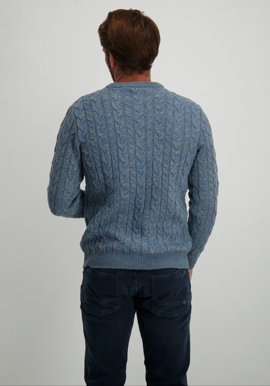 Petrol Men Knitwear Round Neck Basic M-3040-KWR265