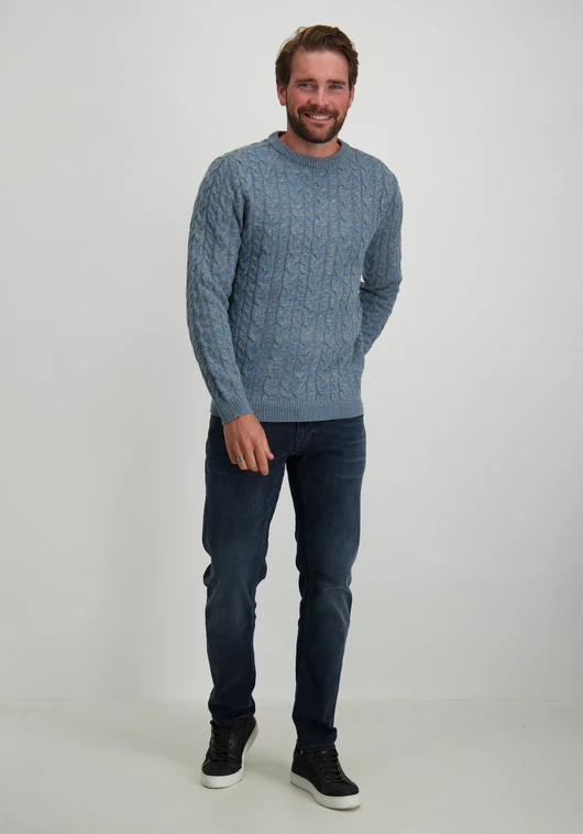 Petrol Men Knitwear Round Neck Basic M-3040-KWR265
