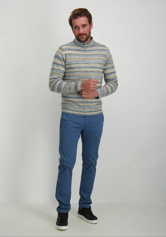 Petrol Men Knitwear Round Neck Basic M-3040-KWR271